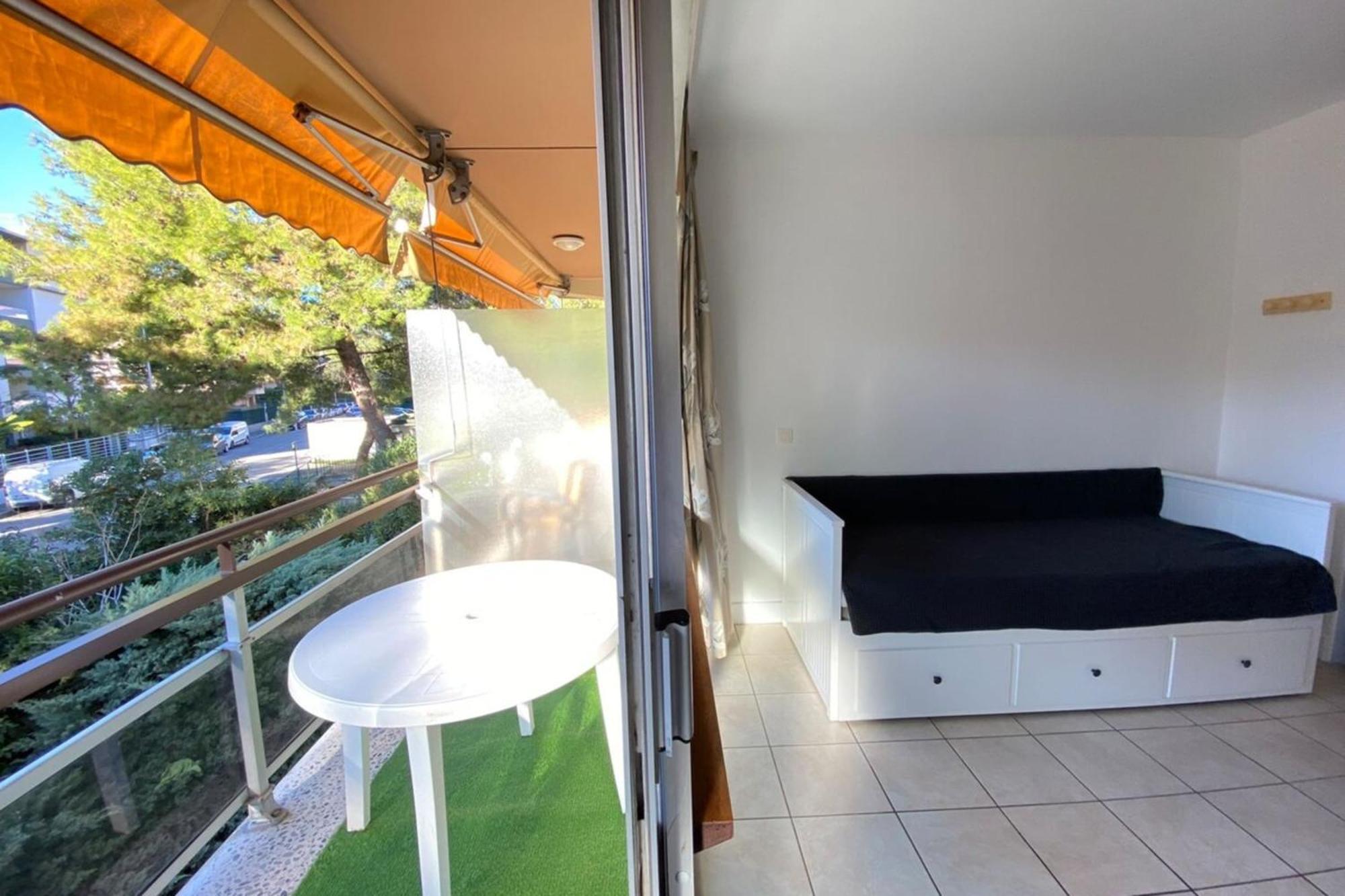 06U - Beautiful Studio In Residence - Swimming Pool And Tennis Court Saint-Laurent-du-Var Exteriör bild