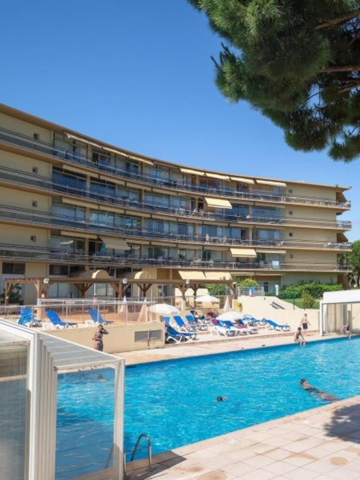 06U - Beautiful Studio In Residence - Swimming Pool And Tennis Court Saint-Laurent-du-Var Exteriör bild